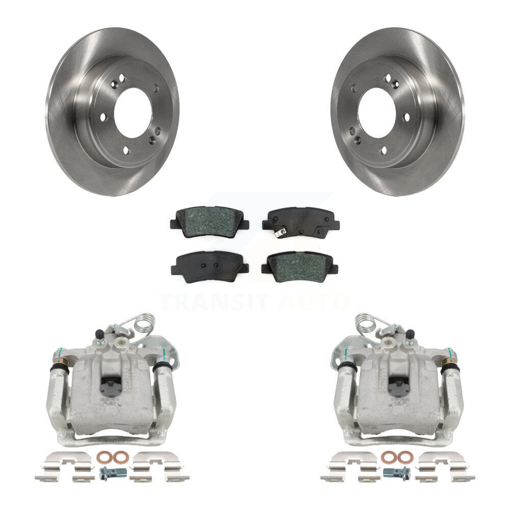 Transit Auto KC8-100611S Disc Brake Kit for 2017-2020 Hyundai Elantra - Rear product image
