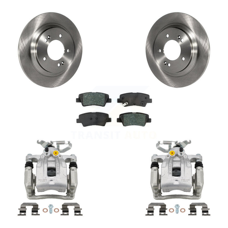 Transit Auto KC8-100612S Disc Brake Kit for 2017-2019 Kia Niro, Hyundai Ioniq - Rear product image