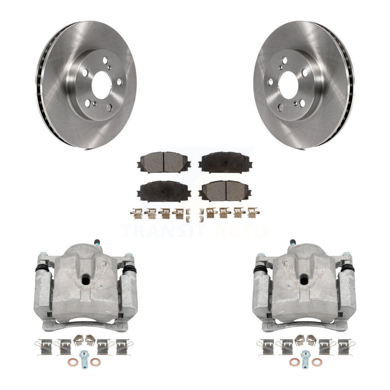 Transit Auto KC8-100612T Disc Brake Kit for 2010-2017 Toyota Prius Plug-In, Lexus CT200h, Toyota Prius - Front product image