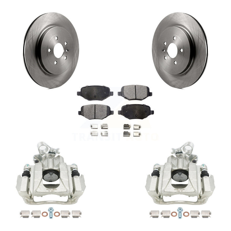 Transit Auto KC8-100616P Disc Brake Kit for 2012-2016 Lincoln MKS, Ford Flex - Rear product image