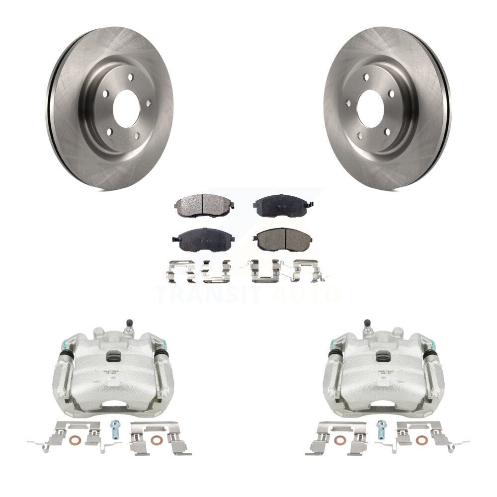 Transit Auto KC8-100616T Disc Brake Kit for 2011-2019 Nissan Juke, Nissan Sentra - Front product image