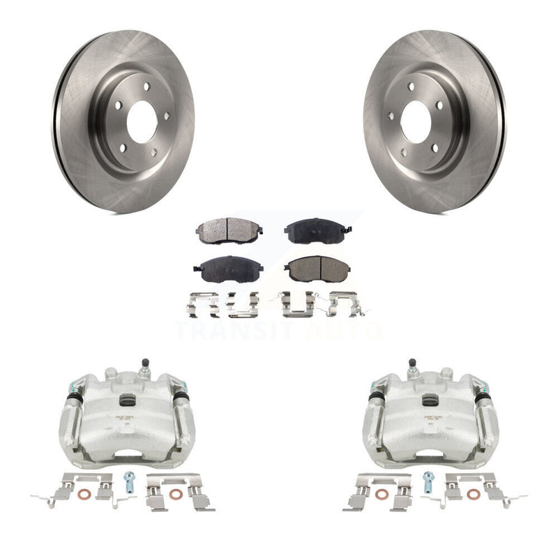 Transit Auto KC8-100616T Disc Brake Kit for 2011-2019 Nissan Juke, Nissan Sentra - Front product image