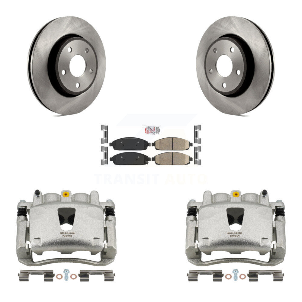 Transit Auto KC8-100617N Disc Brake Kit for 2005-2010 Jeep Grand Cherokee, Jeep Commander - Front product image