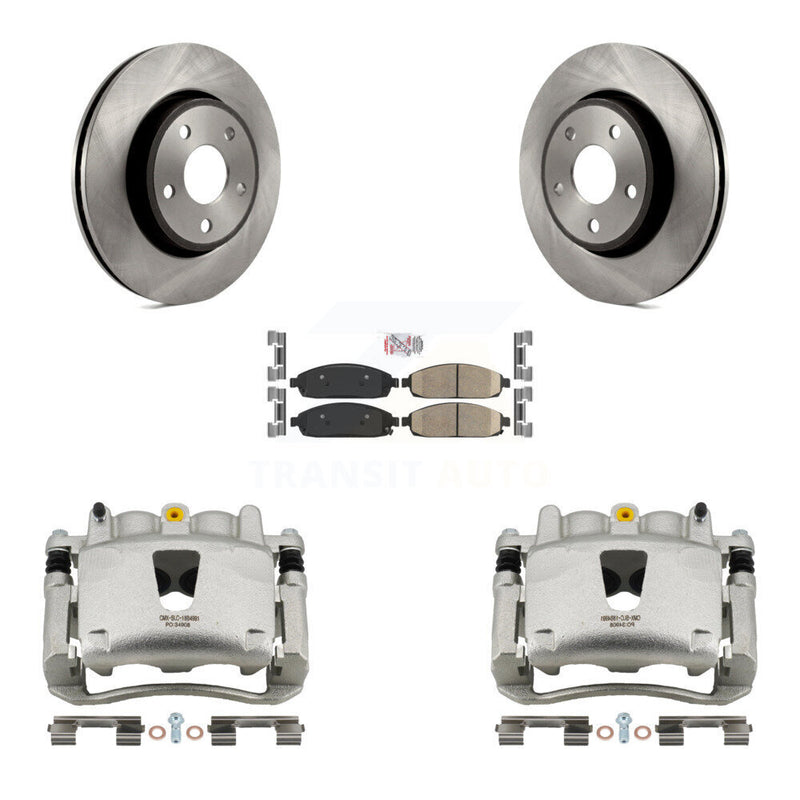 Transit Auto KC8-100617N Disc Brake Kit for 2005-2010 Jeep Grand Cherokee, Jeep Commander - Front product image