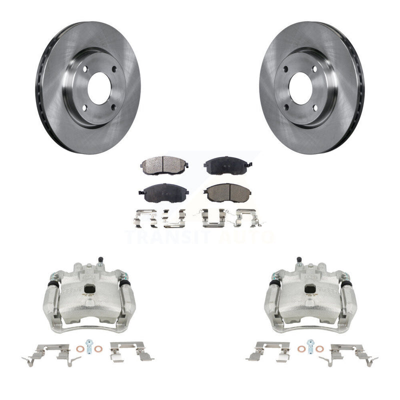 Transit Auto KC8-100617T Disc Brake Kit for 2007-2012 Nissan Sentra - Front product image