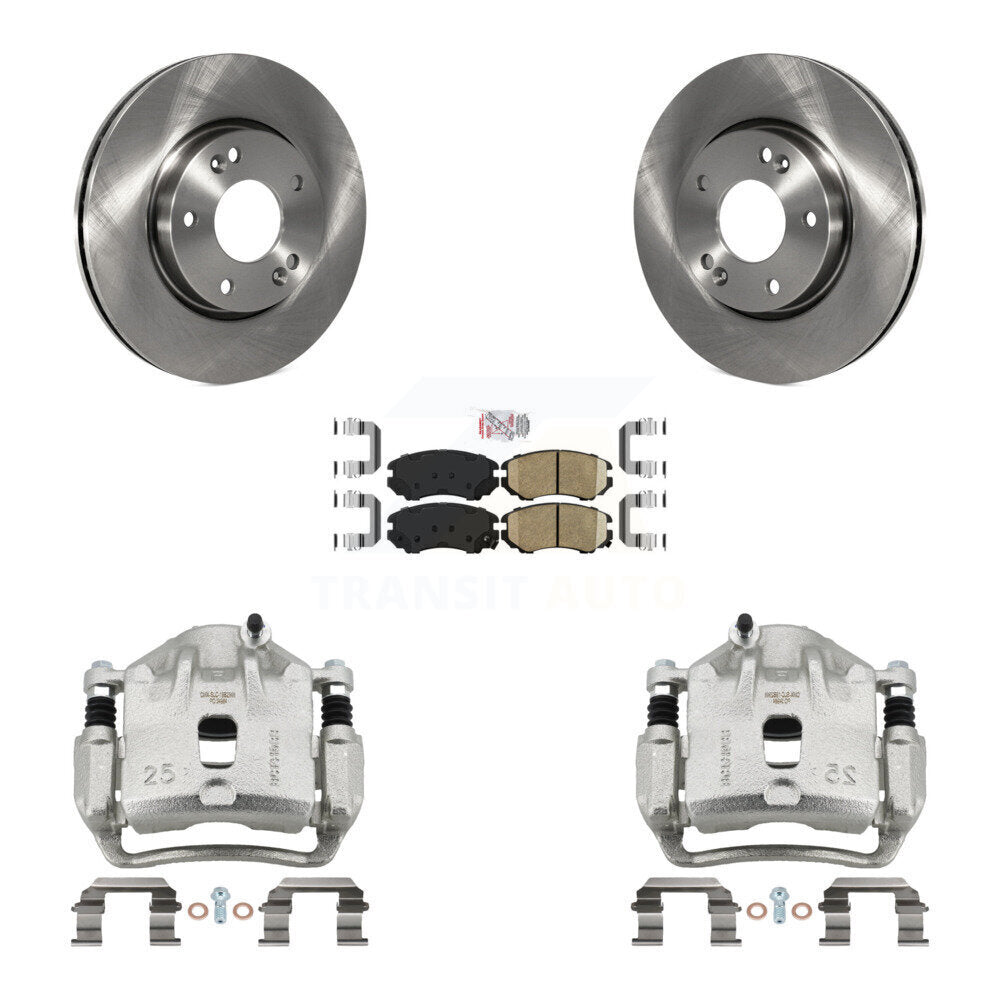 Transit Auto KC8-100619N Disc Brake Kit for 2012-2013 Kia Soul - Front product image