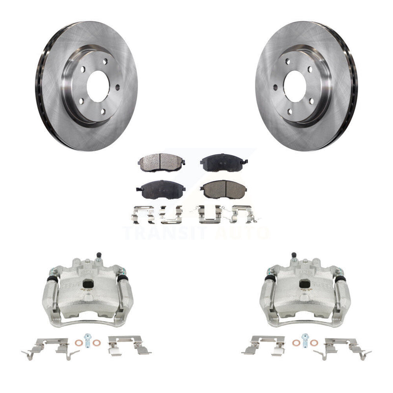 Transit Auto KC8-100619T Disc Brake Kit for 2013-2019 Nissan Sentra - Front product image