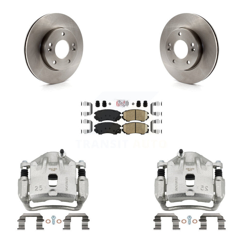 Transit Auto KC8-100620N Disc Brake Kit for 2010-2011 Kia Soul - Front product image