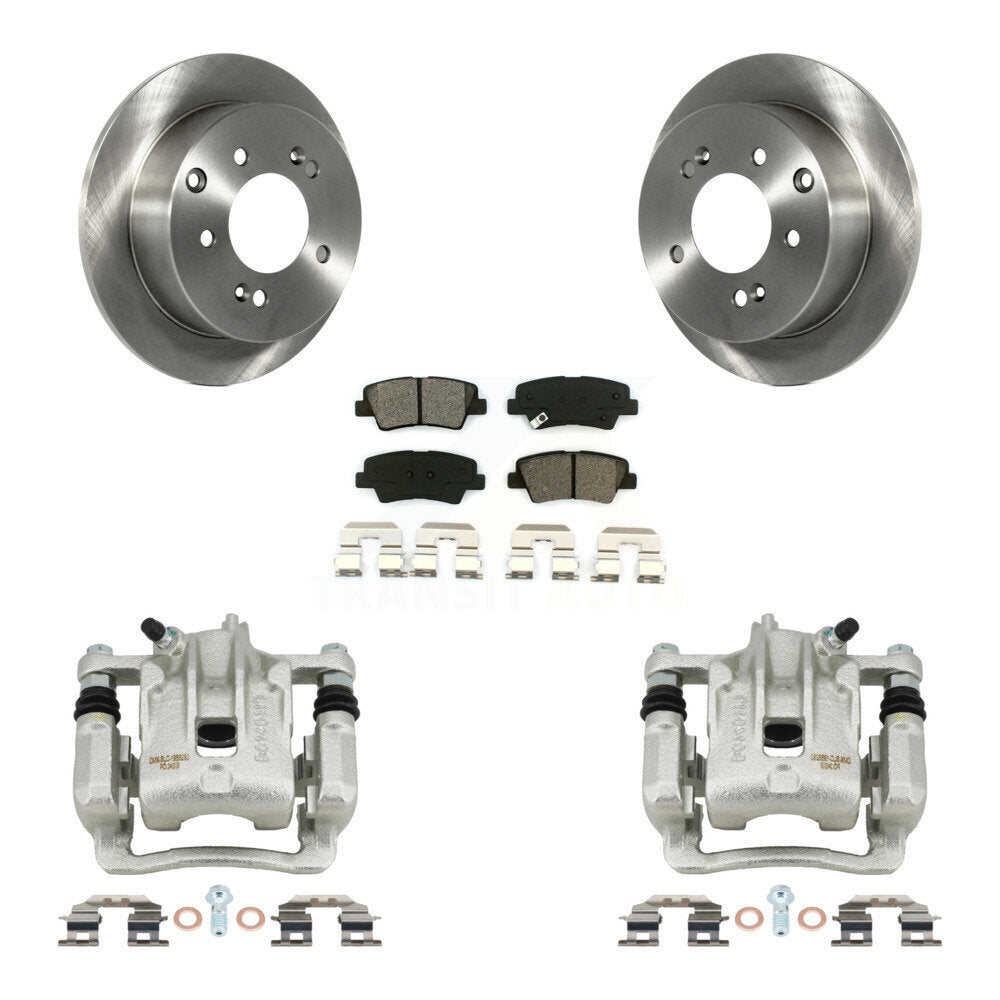 Transit Auto KC8-100621S Disc Brake Kit for 2010-2013 Kia Soul - Rear product image