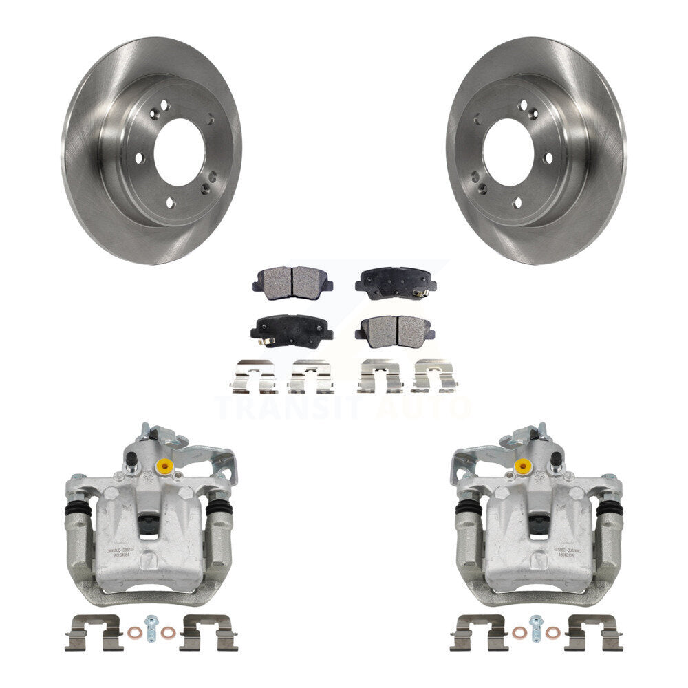 Transit Auto KC8-100622P Disc Brake Kit for 2013-2017 Hyundai Elantra GT, Kia Forte, Kia Forte Koup & more - Rear product image