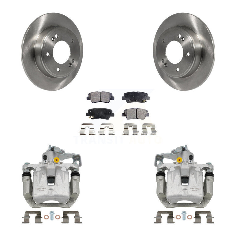 Transit Auto KC8-100622P Disc Brake Kit for 2013-2017 Hyundai Elantra GT, Kia Forte, Kia Forte Koup & more - Rear product image