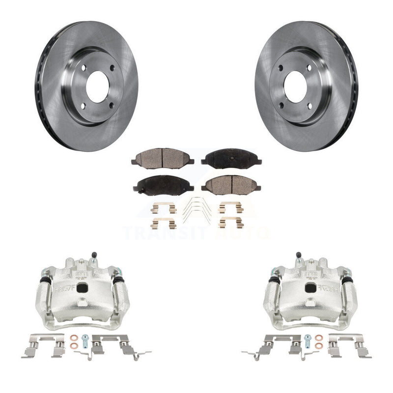 Transit Auto KC8-100622T Disc Brake Kit for 2008 Nissan Versa - Front product image
