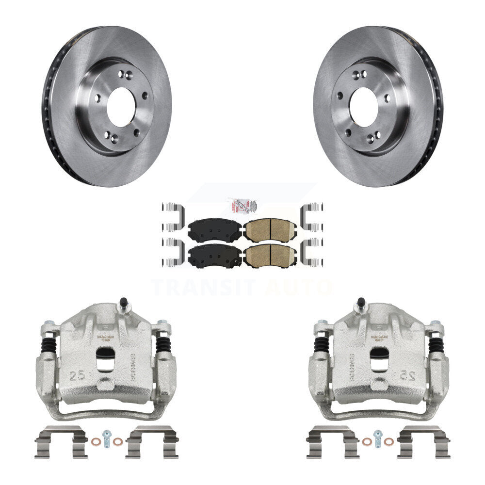 Transit Auto KC8-100623N Disc Brake Kit for 2010-2011 Kia Soul - Front product image