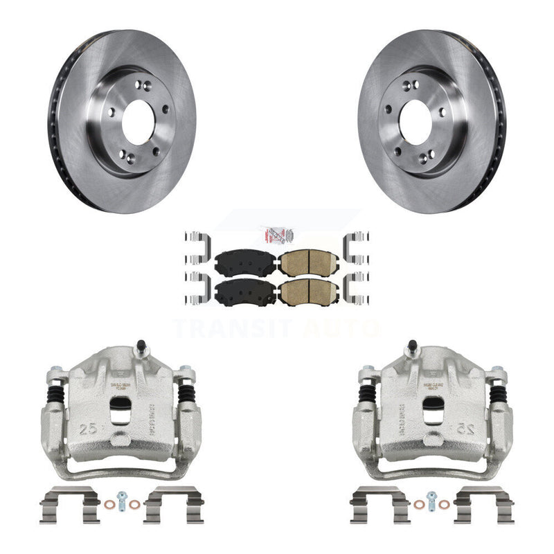 Transit Auto KC8-100623N Disc Brake Kit for 2010-2011 Kia Soul - Front product image
