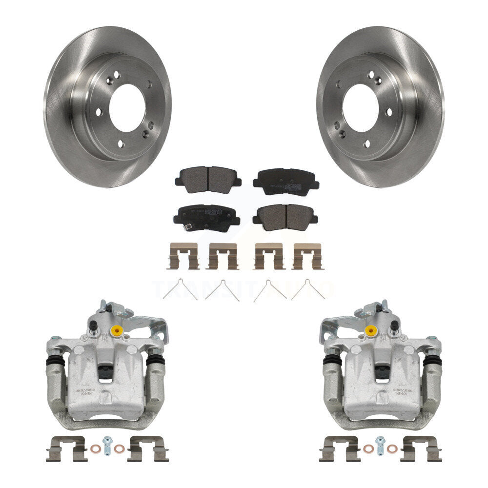 Transit Auto KC8-100623P Disc Brake Kit for 2016-2018 Hyundai Elantra GT, Kia Forte, Kia Forte5 & more - Rear product image