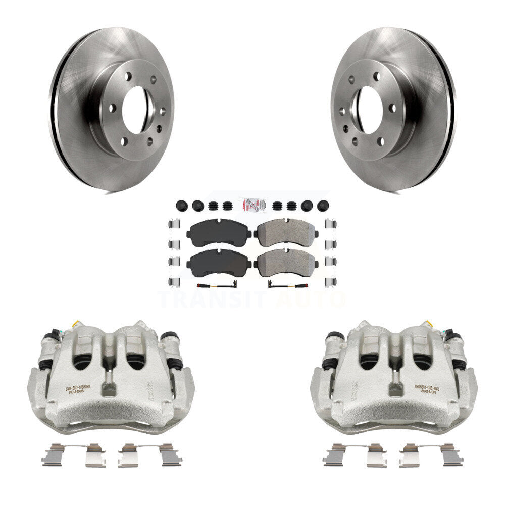 Transit Auto KC8-100624N Disc Brake Kit for 2007-2018 Mercedes-Benz Sprinter 3500XD, Mercedes-Benz Sprinter 3500, Dodge Sprinter 3500 & more - Front product image