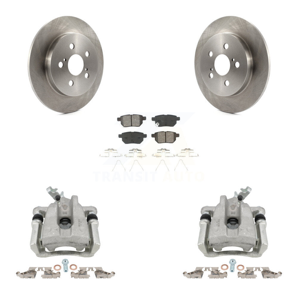 Transit Auto KC8-100624S Disc Brake Kit for 2009-2019 Toyota Corolla, Toyota Matrix, Pontiac Vibe - Rear product image