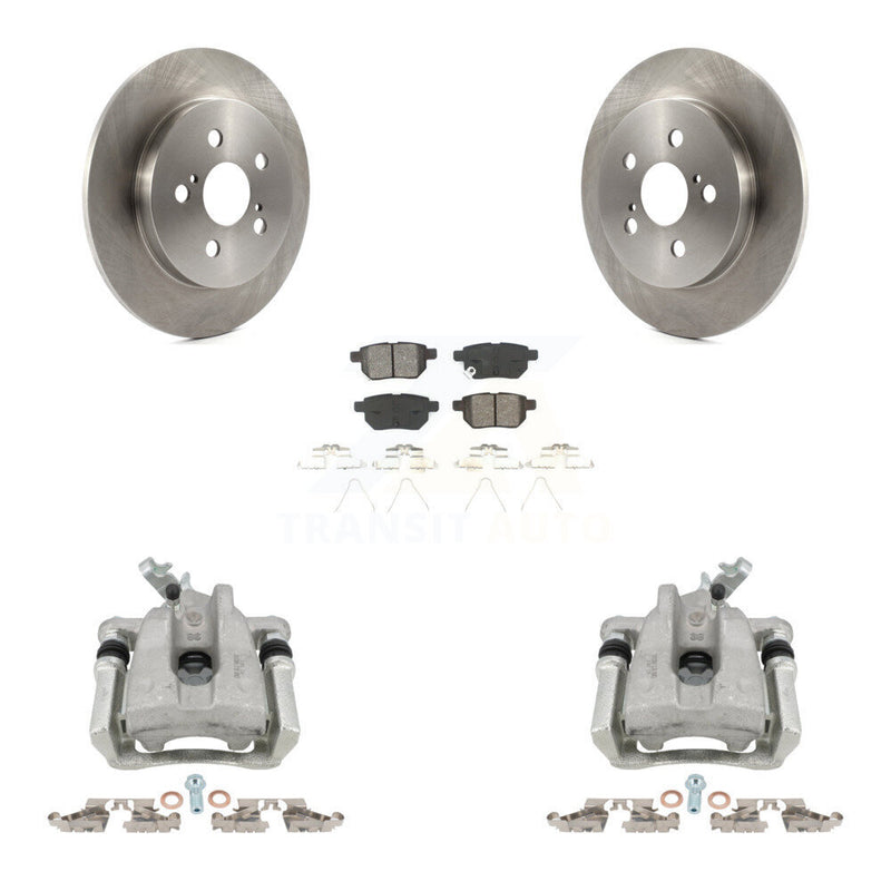 Transit Auto KC8-100624S Disc Brake Kit for 2009-2019 Toyota Corolla, Toyota Matrix, Pontiac Vibe - Rear product image
