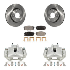 Transit Auto KC8-100624T Disc Brake Kit for 2009-2012 Hyundai Elantra - Front product image