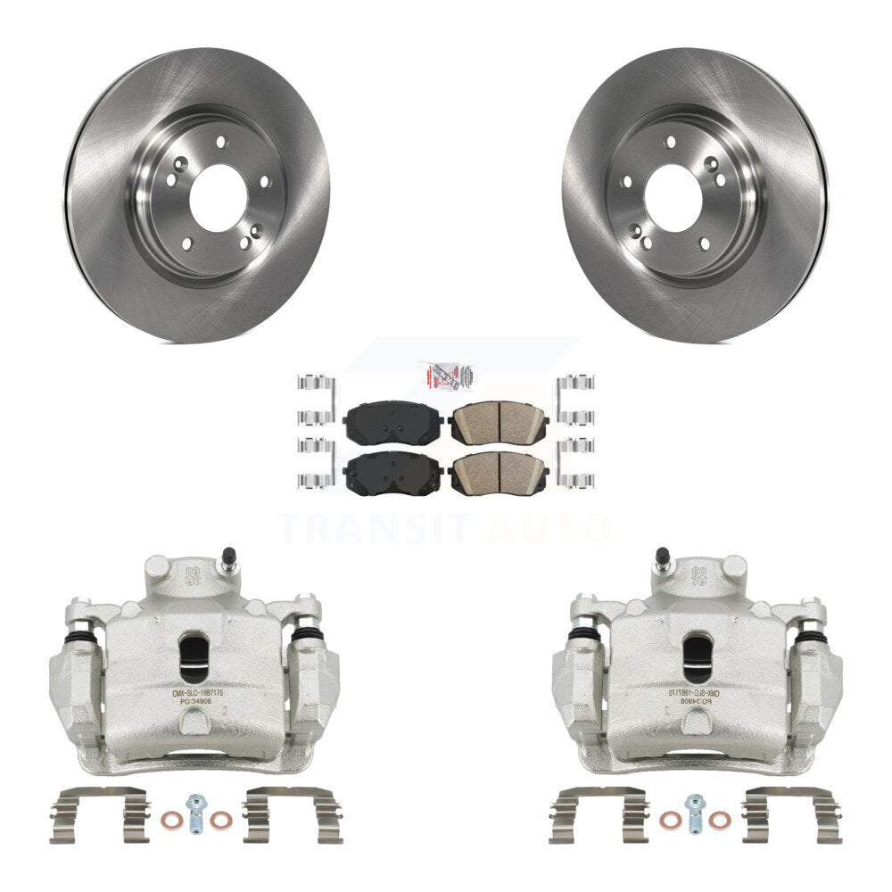 Transit Auto KC8-100626N Disc Brake Kit for 2016-2019 Hyundai Sonata, Kia Optima - Front product image