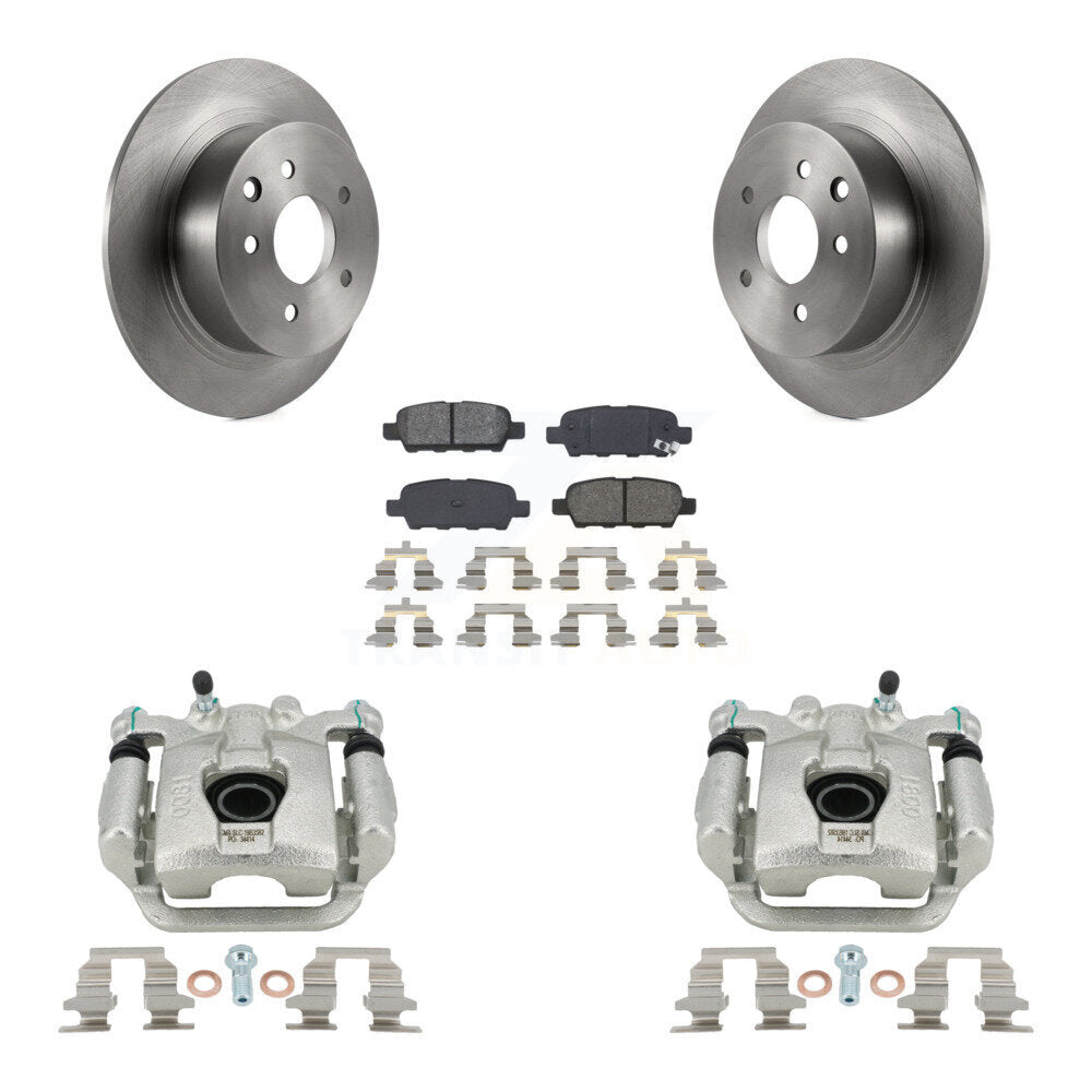 Transit Auto KC8-100626S Disc Brake Kit for 2007-2019 Nissan Juke, Nissan Sentra - Rear product image