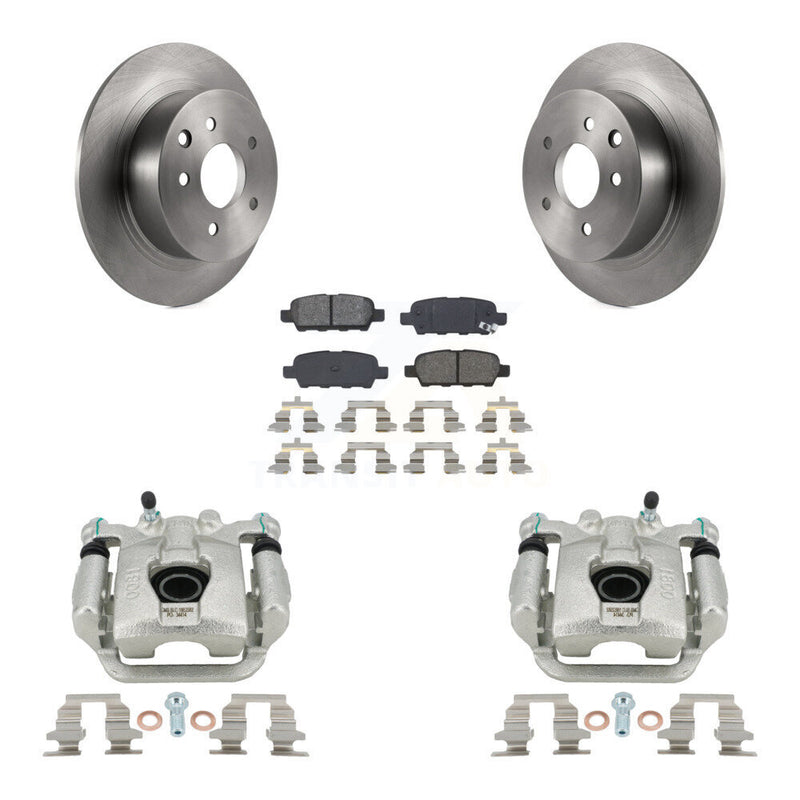 Transit Auto KC8-100626S Disc Brake Kit for 2007-2019 Nissan Juke, Nissan Sentra - Rear product image
