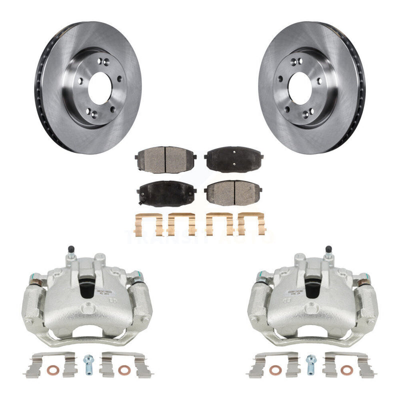 Transit Auto KC8-100626T Disc Brake Kit for 2010-2013 Kia Forte5, Kia Forte, Kia Forte Koup - Front product image