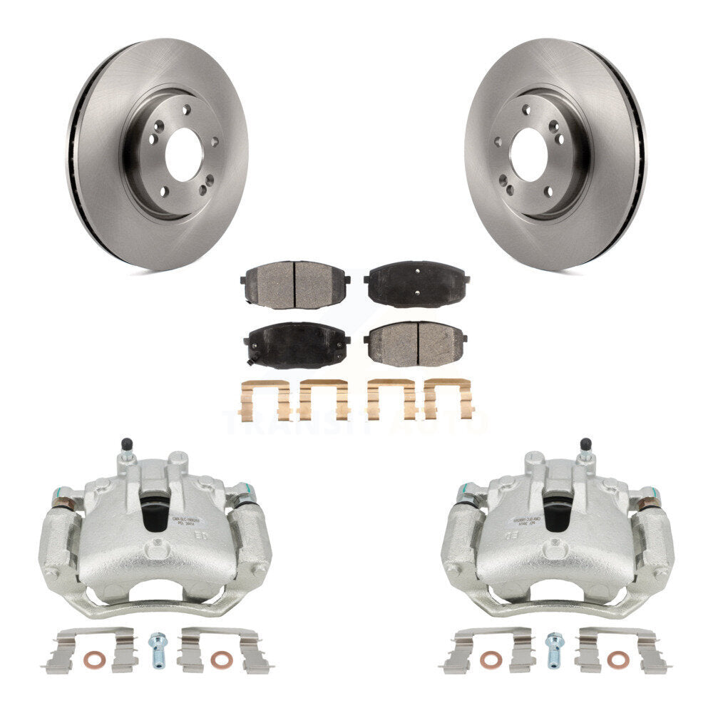 Transit Auto KC8-100627T Disc Brake Kit for 2012-2013 Kia Forte5 - Front product image