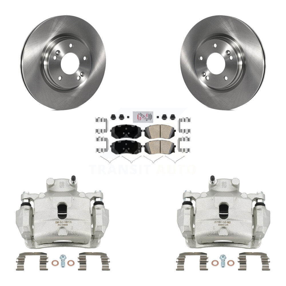 Transit Auto KC8-100628N Disc Brake Kit for 2016-2019 Hyundai Sonata, Kia Optima - Front product image