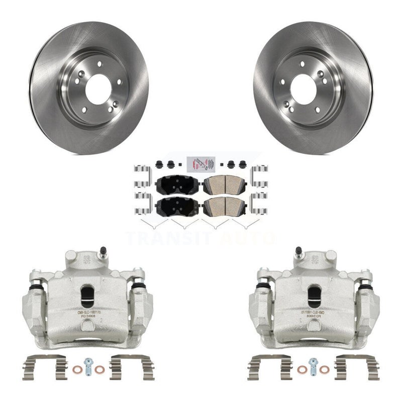 Transit Auto KC8-100628N Disc Brake Kit for 2016-2019 Hyundai Sonata, Kia Optima - Front product image