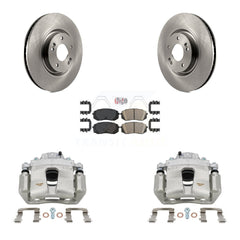 Transit Auto KC8-100630N Disc Brake Kit for 2016-2019 Kia Optima, Hyundai Sonata - Front product image
