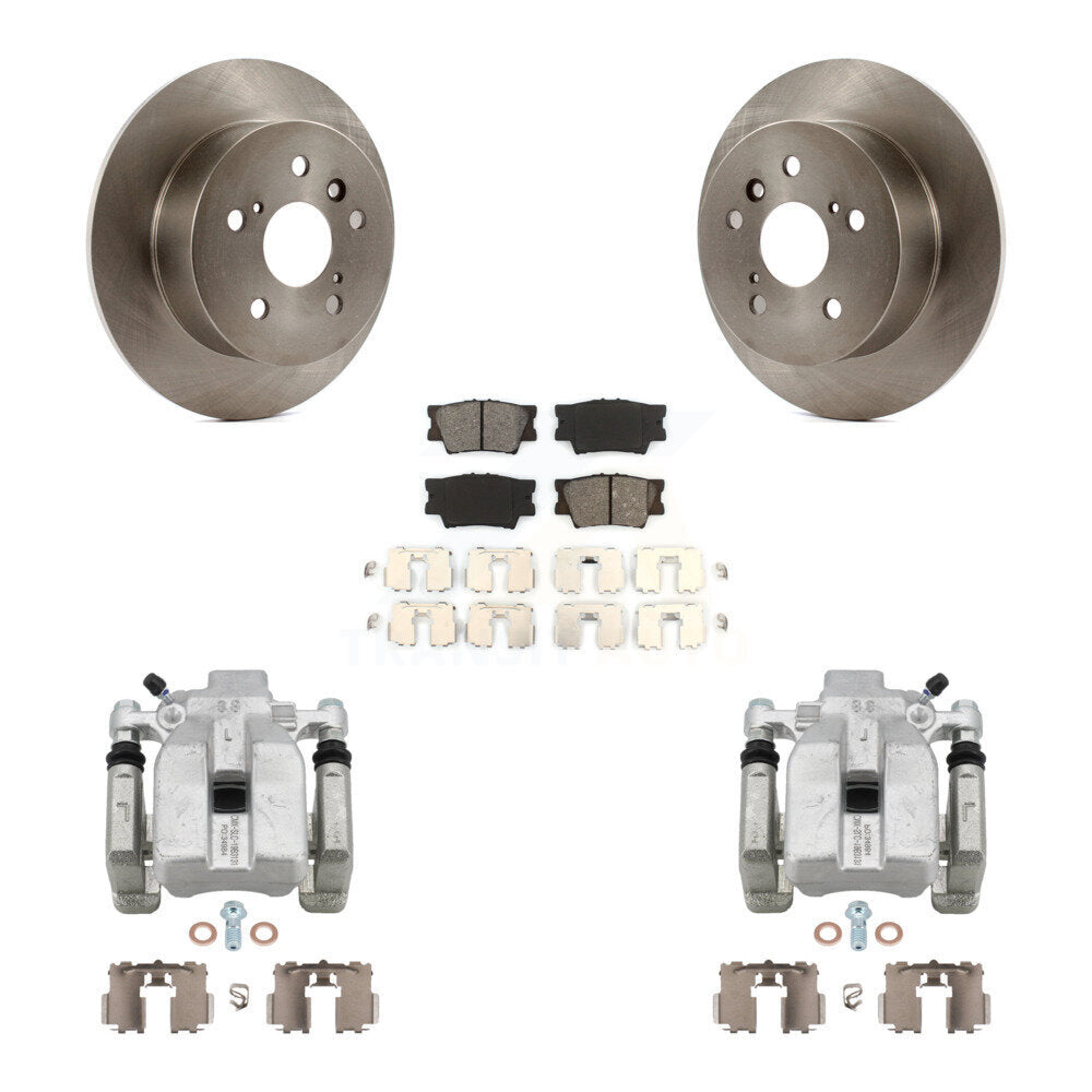 Transit Auto KC8-100630S Disc Brake Kit for 2007-2012 Lexus ES350, Toyota Camry, Toyota Avalon - Rear product image
