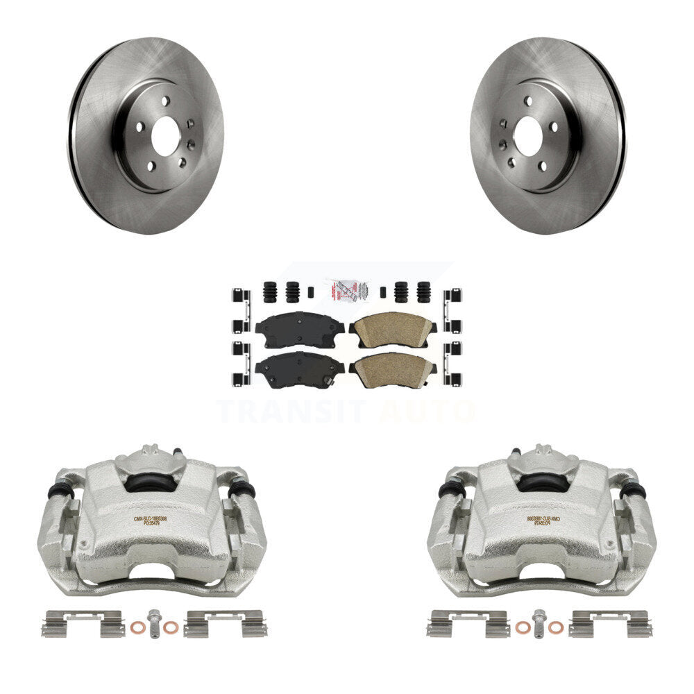 Transit Auto KC8-100631N Disc Brake Kit for 2013-2014 Chevrolet Sonic - Front product image