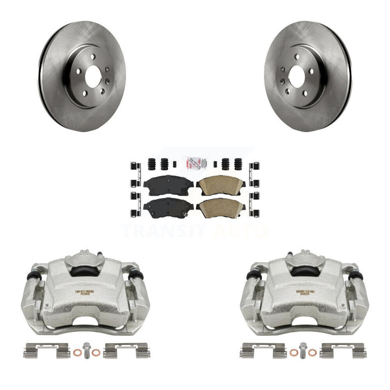 Transit Auto KC8-100631N Disc Brake Kit for 2013-2014 Chevrolet Sonic - Front product image