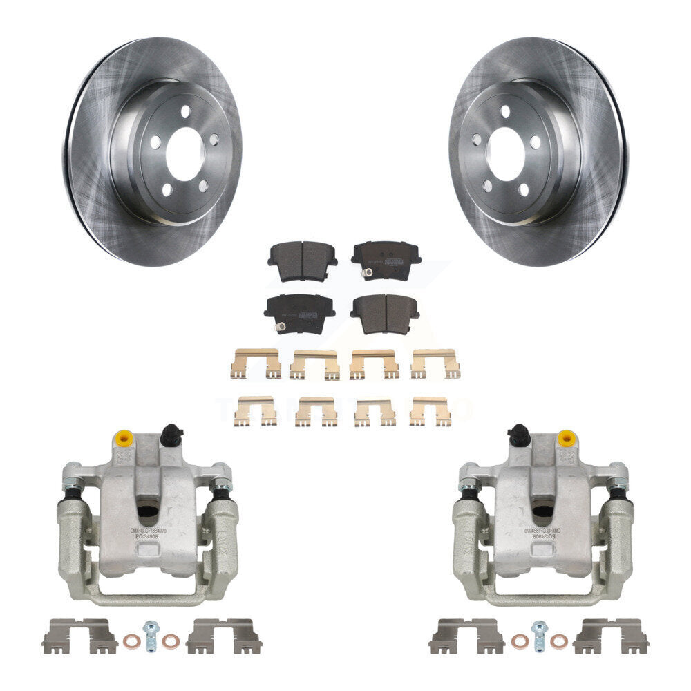 Transit Auto KC8-100631P Disc Brake Kit for 2006-2021 Chrysler 300, Dodge Challenger, Dodge Magnum - Rear product image