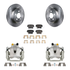 Transit Auto KC8-100631P Disc Brake Kit for 2006-2021 Chrysler 300, Dodge Challenger, Dodge Magnum - Rear product image