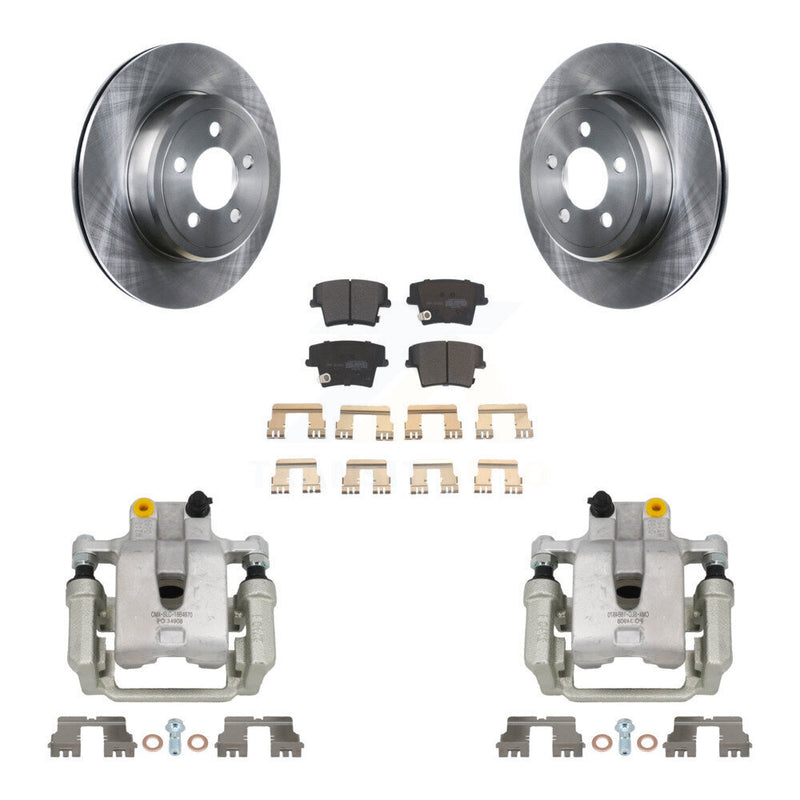 Transit Auto KC8-100631P Disc Brake Kit for 2006-2021 Chrysler 300, Dodge Challenger, Dodge Magnum - Rear product image