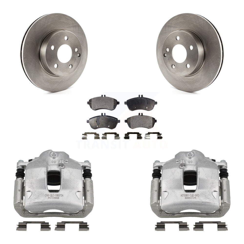 Transit Auto KC8-100631T Disc Brake Kit for 2012-2015 Mercedes-Benz C250 - Front product image