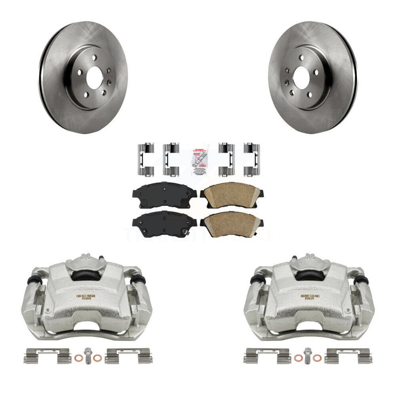 Transit Auto KC8-100632N Disc Brake Kit for 2013-2014 Chevrolet Sonic - Front product image