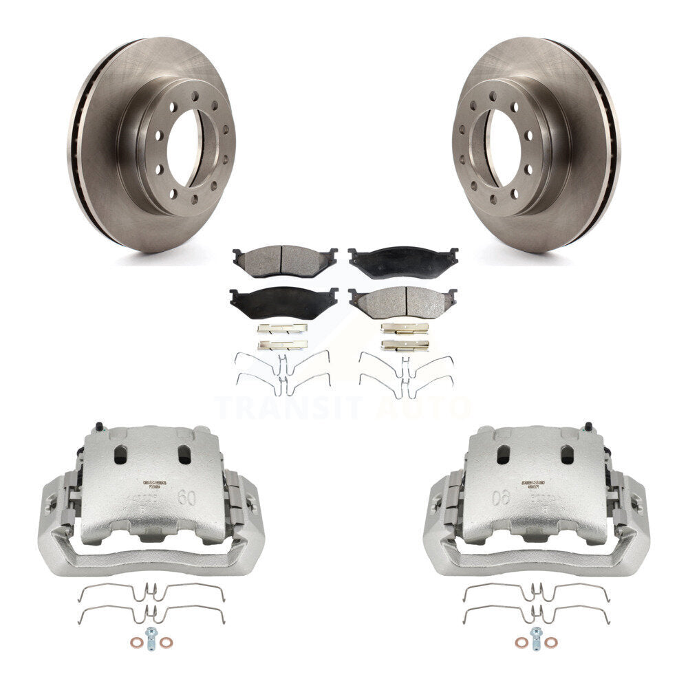 Transit Auto KC8-100632T Disc Brake Kit for 2005-2016 Ford F-450 Super Duty, International CF500, International CF600 & more - Front product image