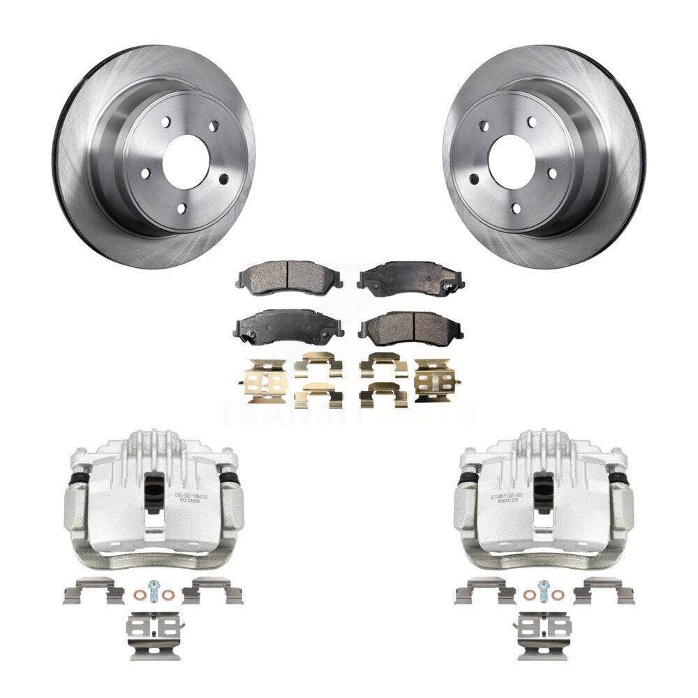 Transit Auto KC8-100633P Disc Brake Kit for 1997-2005 Chevrolet S10, Chevrolet Blazer, GMC Jimmy & more - Rear product image