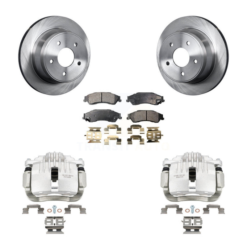 Transit Auto KC8-100633P Disc Brake Kit for 1997-2005 Chevrolet S10, Chevrolet Blazer, GMC Jimmy & more - Rear product image