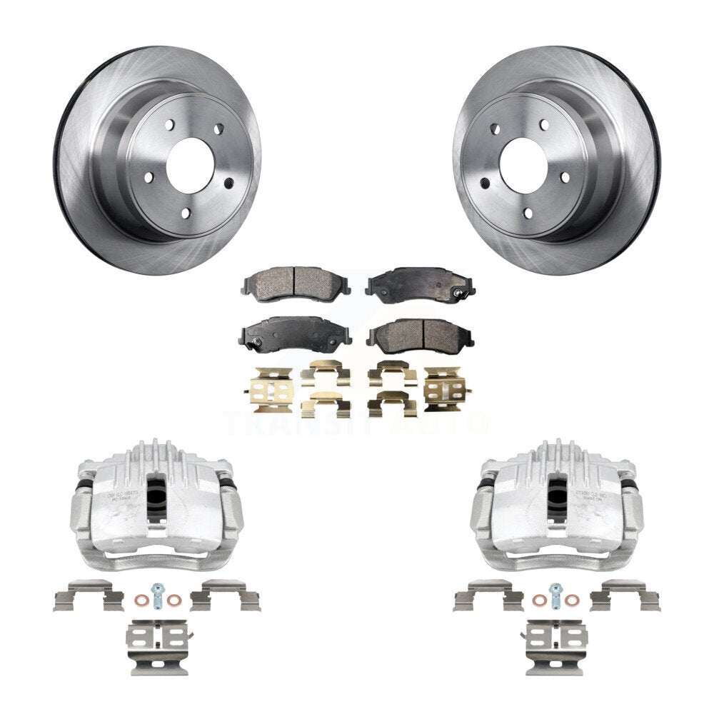 Transit Auto KC8-100634P Disc Brake Kit for 1998-2003 Chevrolet S10 - Rear product image