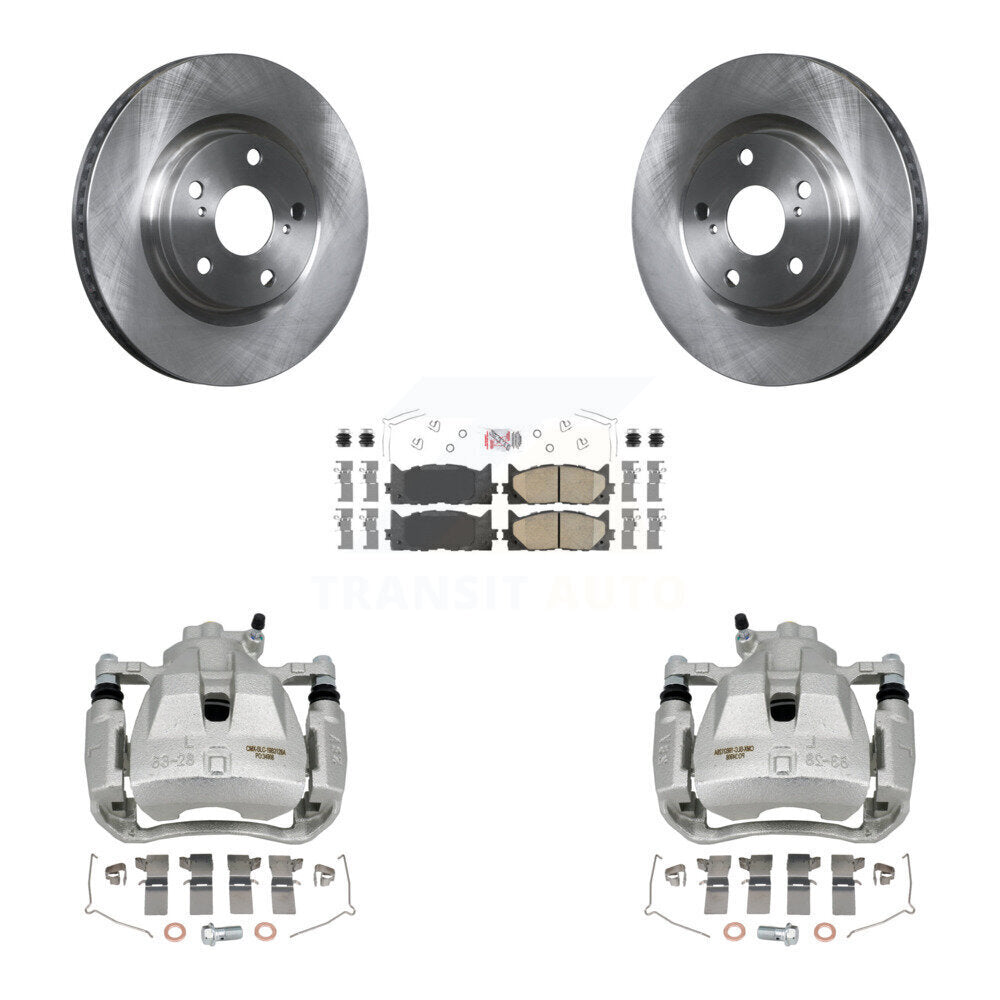 Transit Auto KC8-100636N Disc Brake Kit for 2007-2018 Lexus ES300h, Toyota Avalon, Toyota Camry & more - Front product image