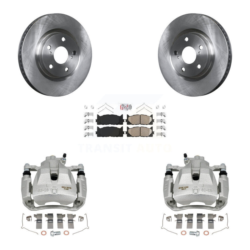 Transit Auto KC8-100637N Disc Brake Kit for 2007-2018 Lexus ES300h, Toyota Avalon, Toyota Camry & more - Front product image