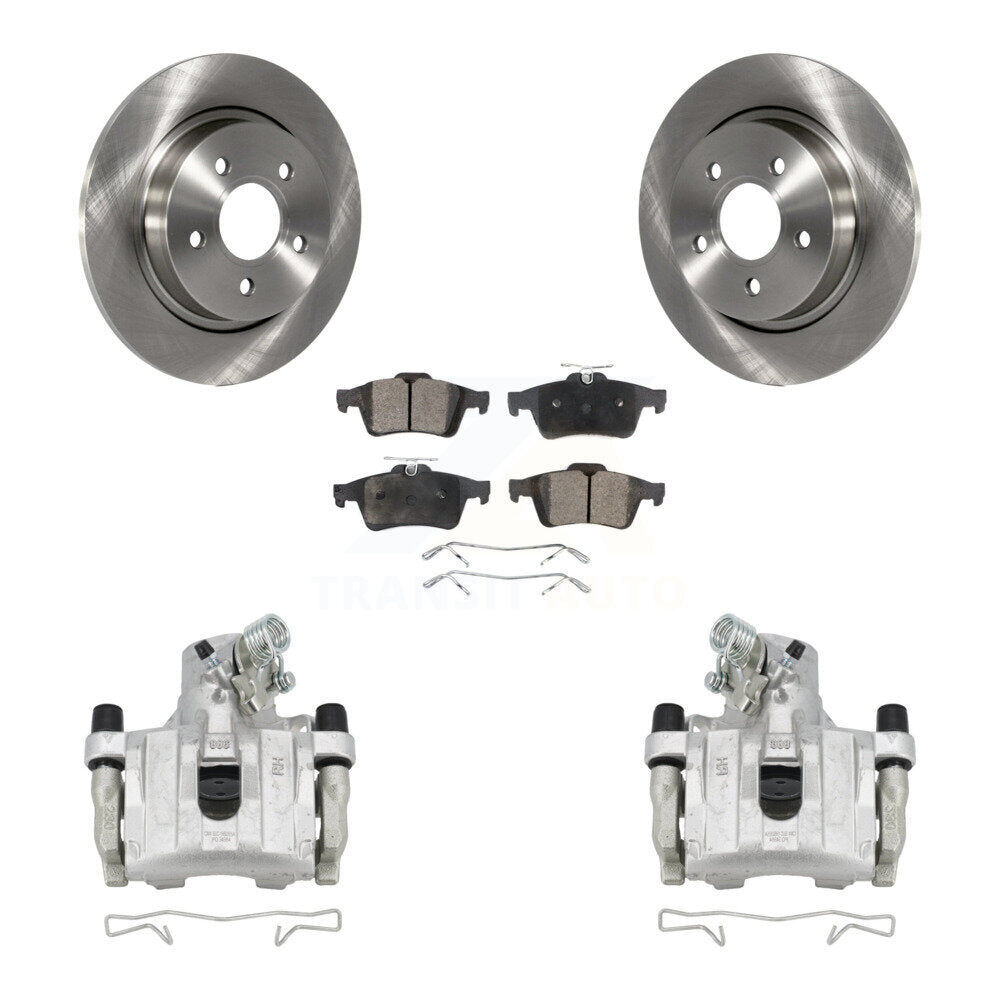 Transit Auto KC8-100638P Disc Brake Kit for 2004-2013 Volvo C30, Volvo C70, Volvo S40 & more - Rear product image