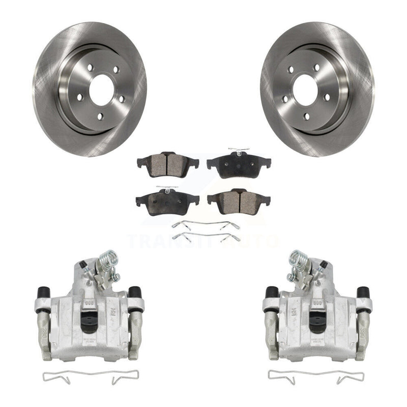 Transit Auto KC8-100638P Disc Brake Kit for 2004-2013 Volvo C30, Volvo C70, Volvo S40 & more - Rear product image