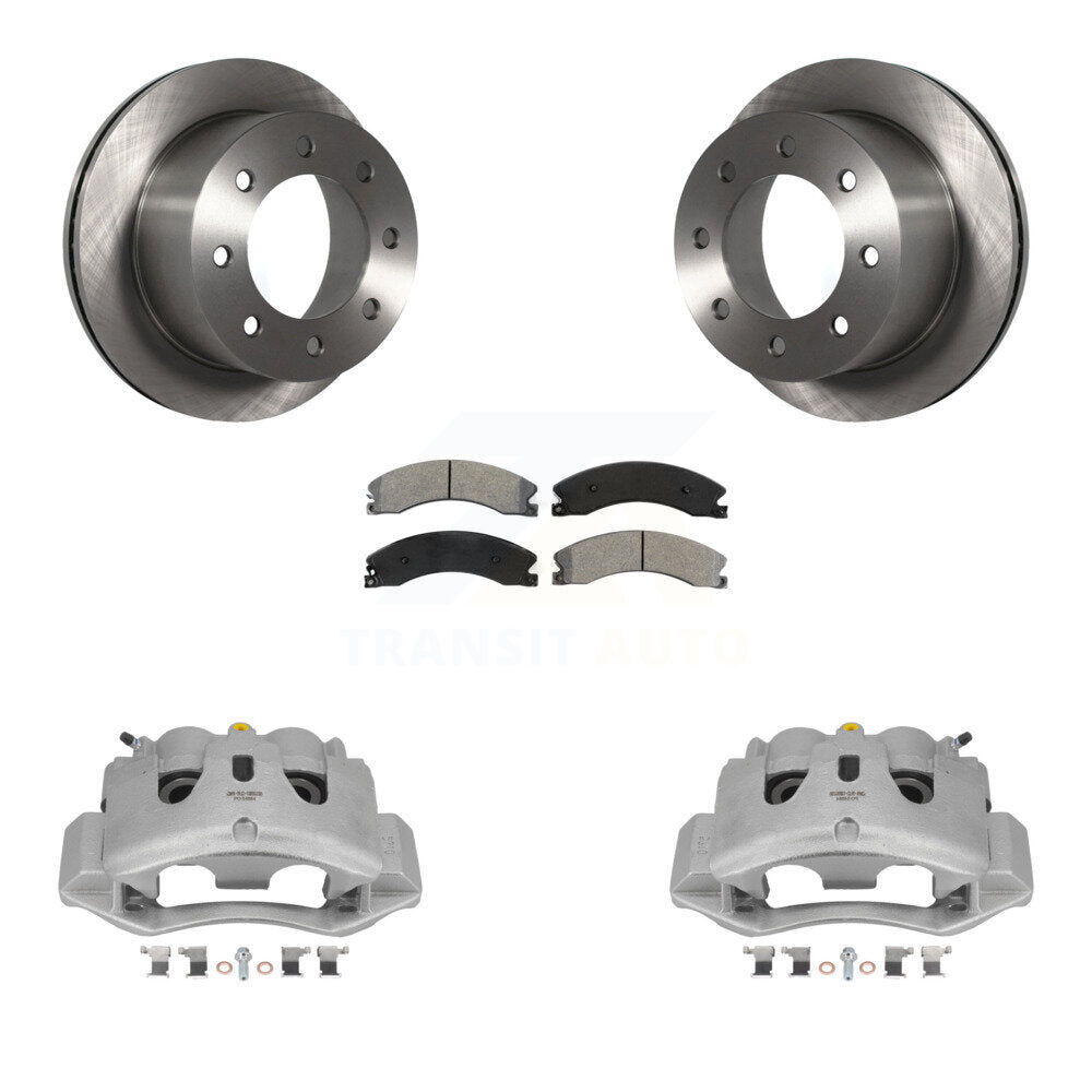 Transit Auto KC8-100642S Disc Brake Kit for 2011-2019 Chevrolet Silverado 3500 HD, GMC Sierra 3500 HD - Rear product image