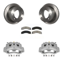 Transit Auto KC8-100642S Disc Brake Kit for 2011-2019 Chevrolet Silverado 3500 HD, GMC Sierra 3500 HD - Rear product image
