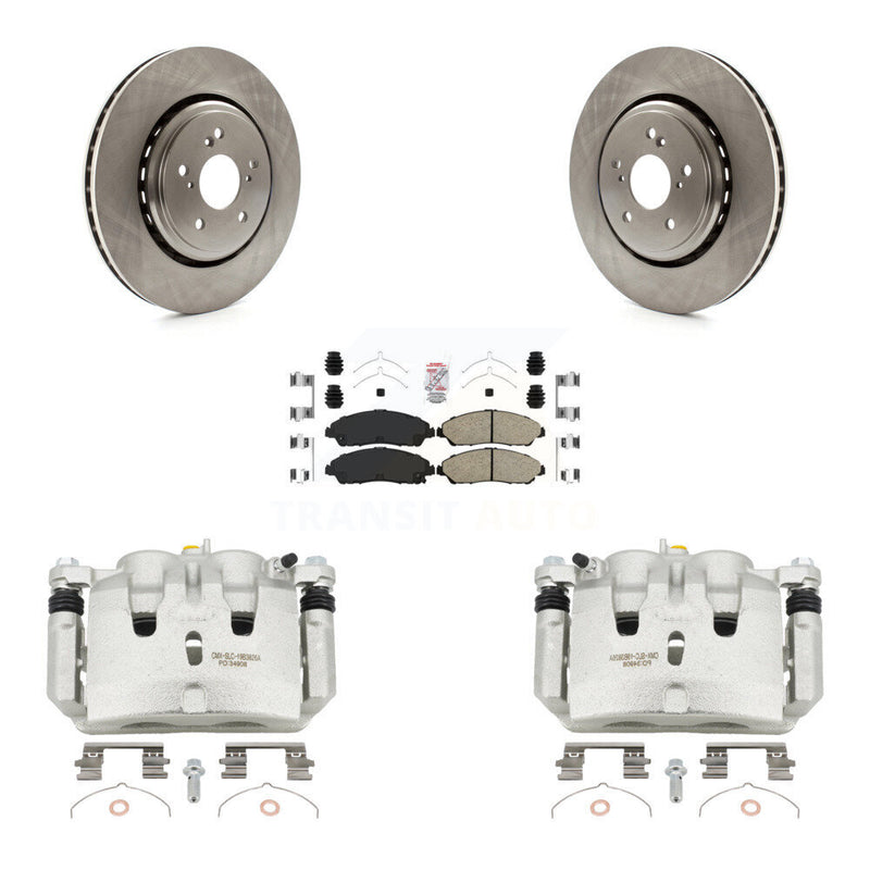 Transit Auto KC8-100643N Disc Brake Kit for 2014-2016 Acura MDX - Front product image
